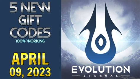 eternal evolution codes 2023.